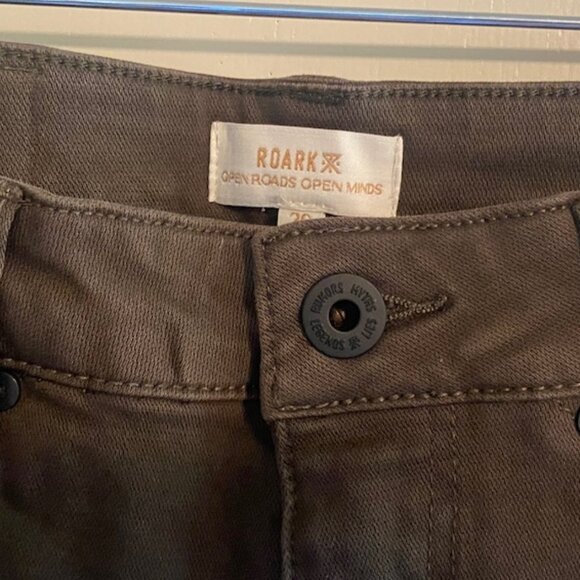 NWT Roark HWY 395 Denim Jeans, Color Military, Women's size 26 - Picture 6 of 16